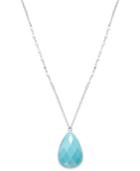 Charter Club Reversible Teardrop Pendant Necklace, Created For Macy's