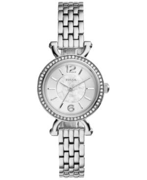 Fossil Women's Georgia Reverse D Stainless Steel Bracelet Watch 26mm Es3893
