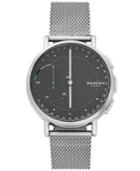 Skagen Unisex Signatur Stainless Steel Mesh Bracelet Hybrid Smart Watch 42mm