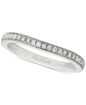 Le Vian Bridal Diamond Beaded Edge Band (1/5 Ct. T.w.) In 14k White Gold