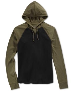 Hybrid Men's Colorblocked Thermal Hoodie