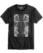 Guess Men's Reflective Graphic-print T-shirt