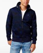 G-star Raw Men's Full-zip Camouflage Hoodie