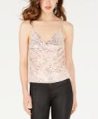 Gypsies & Moondust Juniors' Textured Cowl-neck Camisole