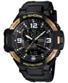 G-shock Men's Analog-digital Black Strap Watch Gift Set 51x52mm Ga1000-9ghe, Only At Macy's