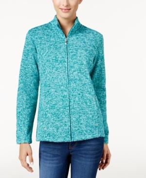 Karen Scott Marled Knit Jacket, Only At Macy's