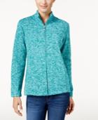 Karen Scott Marled Knit Jacket, Only At Macy's