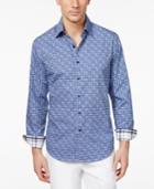 Tasso Elba Men's Riley Tile Pattern Shirt, Only At Macy's