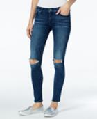 Dl 1961 Emma Barbwire Wash Ripped Skinny Jeans