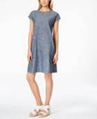 Eileen Fisher Cap-sleeve Casual Dress