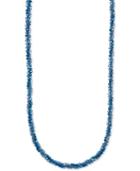 Anne Klein Multi-bead And Crystal Long Statement Necklace