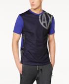 Armani Exchange Men's Colorblocked Mesh T-shirt