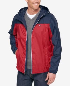 Tommy Hilfiger Men's Retro Hooded Raincoat