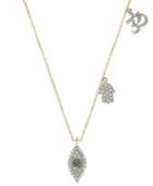 Yellora Diamond Necklace, Yellora Diamond Evil Eye Drop Pendant (1/4 Ct. T.w.)