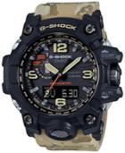 G-shock Men's Analog-digital Mudmaster Beige Camo Resin Strap Watch 59x56mm Gwg1000dc1a5