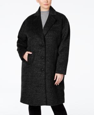 Jones New York Plus Size Brushed Peacoat