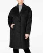 Jones New York Plus Size Brushed Peacoat