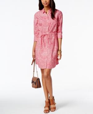 Tommy Hilfiger Shirt Dress, Paisley Print