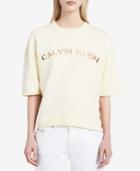 Calvin Klein Jeans Cutout Logo Sweatshirt