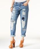 Jessica Simpson Monroe Ripped Boyfriend Jeans