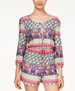 American Rag Printed Romper, Only At Macy's