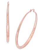 Thalia Sodi Rose Gold-tone Large Hoop Earrings, Only At Macy's