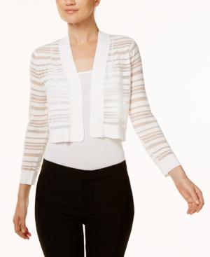 Calvin Klein Sheer-stripe Shrug