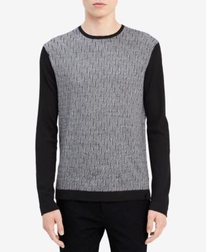 Calvin Klein Men's Geo-pattern Sweater