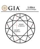 Gia Certified Diamond Round (1-1/2 Ct. T.w.)