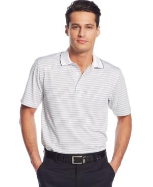 Pga Tour Big And Tall Airflux Stripe Polo