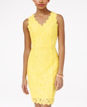 Xoxo Juniors' Lace Cutout Sheath Dress