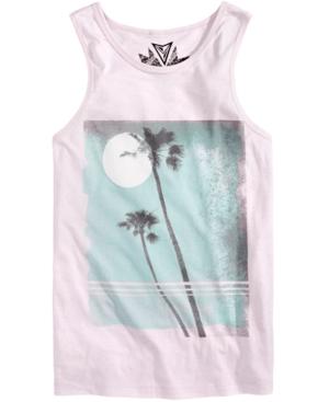Univibe Men's Palm Tree Tank Top