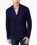 Tasso Elba Men's Double-breasted Cardigan, Created For Macy's