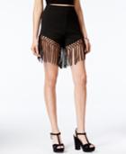 Material Girl Juniors' Fringe Shorts, Only At Macy's