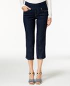 Jag Petite Echo Dark Shadow Wash Cropped Jeans