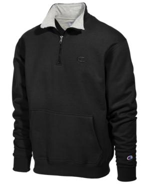 Champion Men's Powerblend Fleece Quarter-zip Sweatshirt