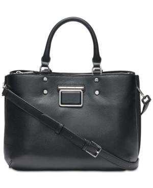 Calvin Klein Dani Leather Satchel