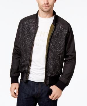 Daniel Hechter Paris Men's Reversible Blouson Bomber Jacket