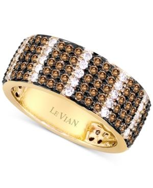 Le Vian Chocolatier Diamond 5-row Ring (1-9/10 Ct. T.w.) In 14k Gold