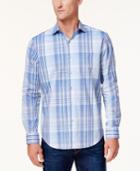 Tasso Elba Men's Campari Plaid Shirt, Created For Macy's