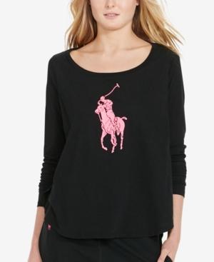 Polo Ralph Lauren Pink Pony Long-sleeve T-shirt