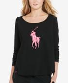 Polo Ralph Lauren Pink Pony Long-sleeve T-shirt