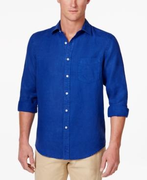 Club Room Men's Linen Shirt, Only At Macy's