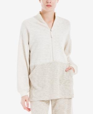 Max Studio London Zip-front Sweater