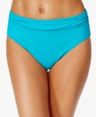 Profile By Gottex High-waist Ruched Bikini Bottom Women's Swimsuit