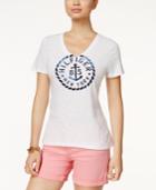 Tommy Hilfiger V-neck Graphic T-shirt