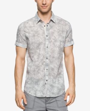 Calvin Klein Jeans Men's Random Wash Print Shirt