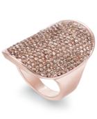 Inc International Concepts Gold-tone Pave Statement Ring, Only At Macy's