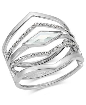 Inc International Concepts Multi-row Pointed Crystal Bangle Bracelet, Created For Macy's