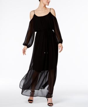 Calvin Klein Off-the-shoulder Maxi Dress